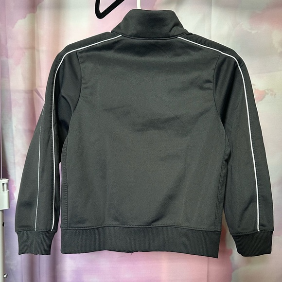 Toddler Kids Nike Black Zip-Up Jacket with White Accents 3T - Picture 2 of 4